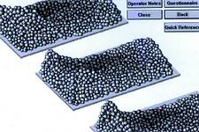 Here, a perfect paste print causes problems simply because the stencil apertures were designed too big, and an excess amount of solder is deposited onto the component lands